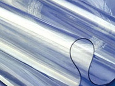 PVC compatto flessibile e polistirolo trasparente