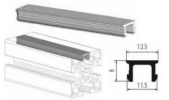 Profilo semirigido di chiusura profili  CAVA 10 mm